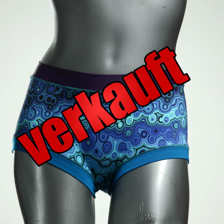 preiswerte farbige gemusterte ökologische Hotpant aus Baumwolle, Unterwäsche für Damen