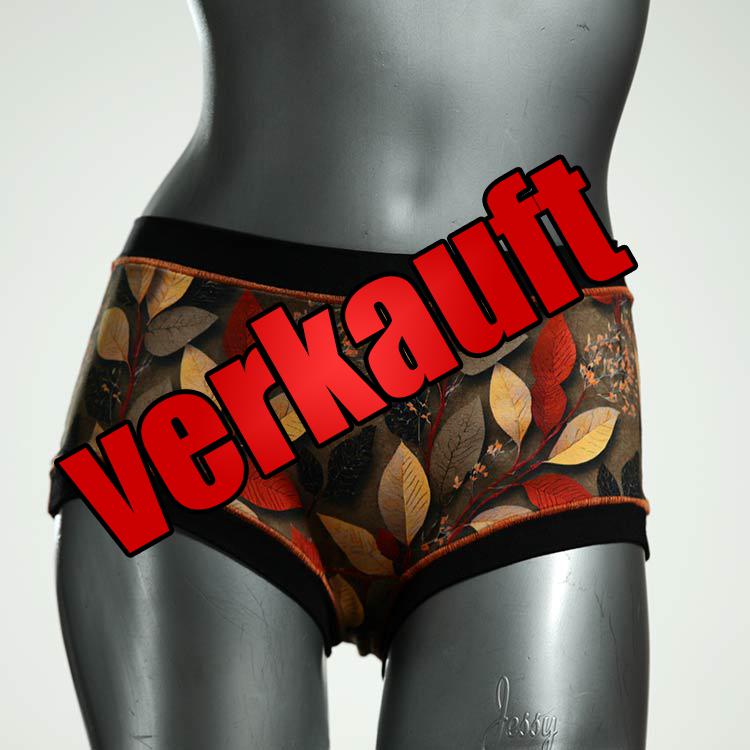 bunte nachhaltige handgemachte bequeme Hotpant aus Baumwolle, Unterwäsche für Damen