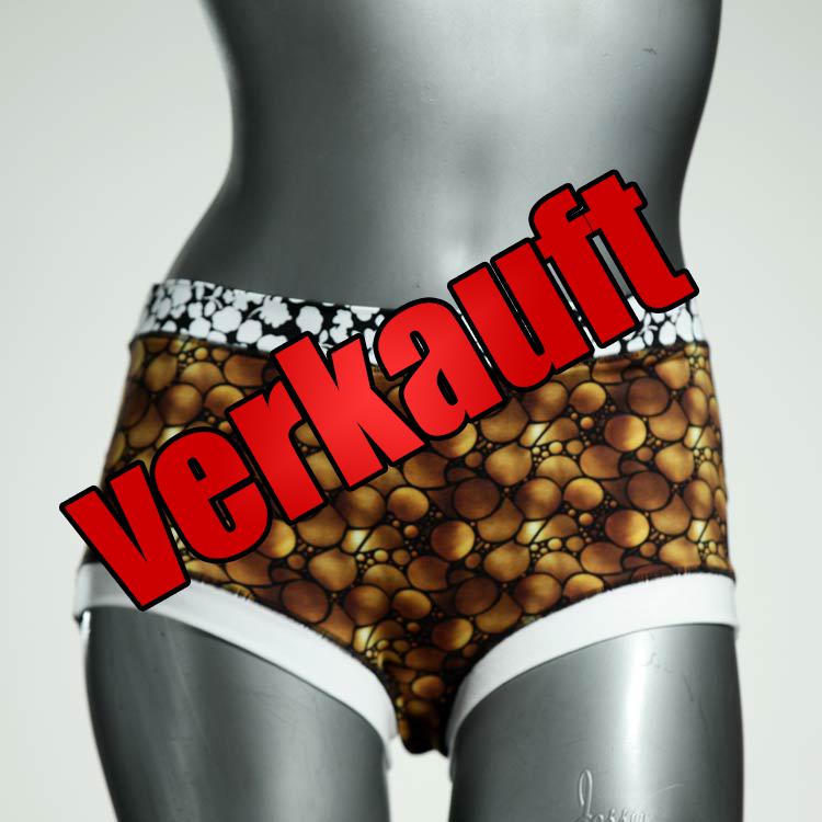 sexy gemusterte nachhaltige ökologische Hotpant aus Baumwolle, Unterwäsche für Damen