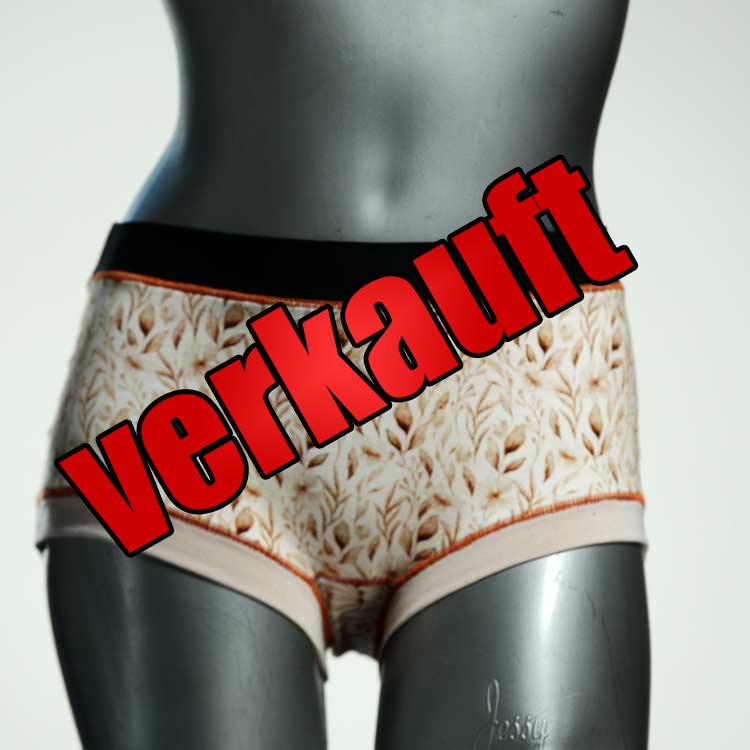 attraktive nachhaltige sexy farbige Hotpant aus Baumwolle, Unterwäsche für Damen