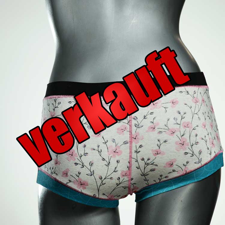 günstige nachhaltige schöne farbige Hotpant aus Baumwolle, Unterwäsche für Damen