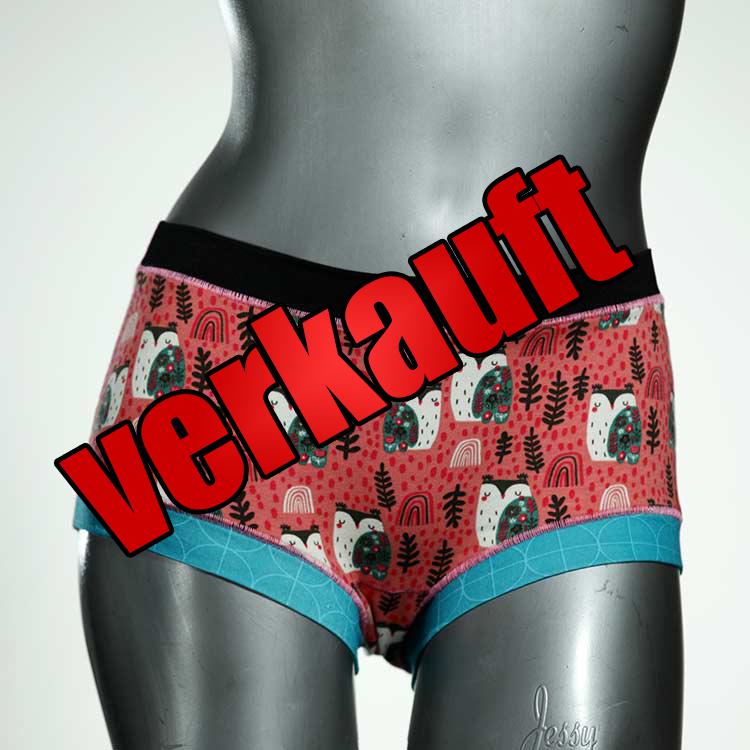 günstige nachhaltige schöne farbige Hotpant aus Baumwolle, Unterwäsche für Damen