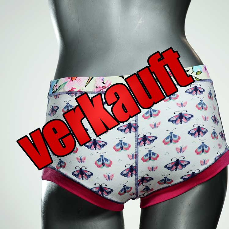 ökologische bequeme bunte sexy Hotpant aus Baumwolle, Unterwäsche für Damen