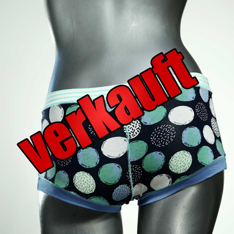 bunte nachhaltige bequeme süße Hotpant aus Baumwolle, Unterwäsche für Damen