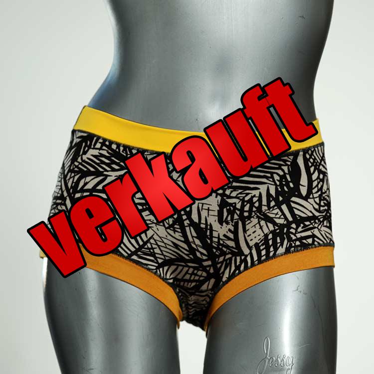 farbige günstige schöne ökologische Hotpant aus Baumwolle, Unterwäsche für Damen