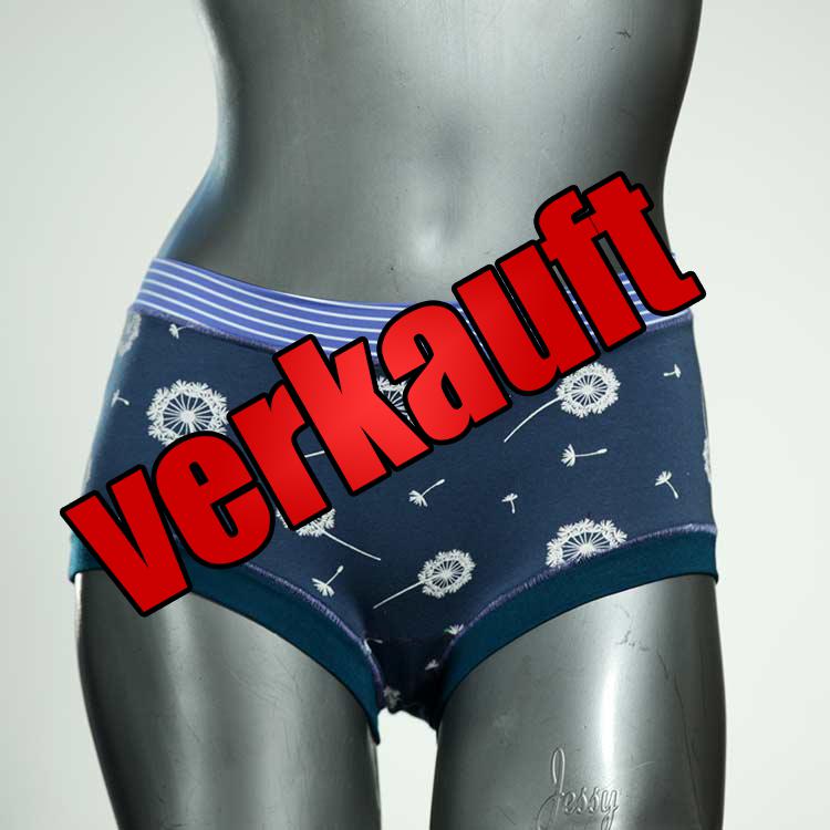 bequeme gemusterte farbige schöne Hotpant aus Baumwolle, Unterwäsche für Damen