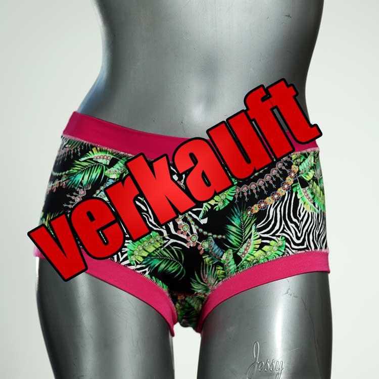 nachhaltige handgemachte gemusterte schöne Hotpant aus Baumwolle, Unterwäsche für Damen