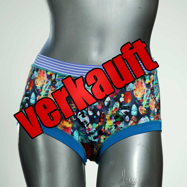 bunte gemusterte süße handgemachte Hotpant aus Baumwolle, Unterwäsche für Damen
