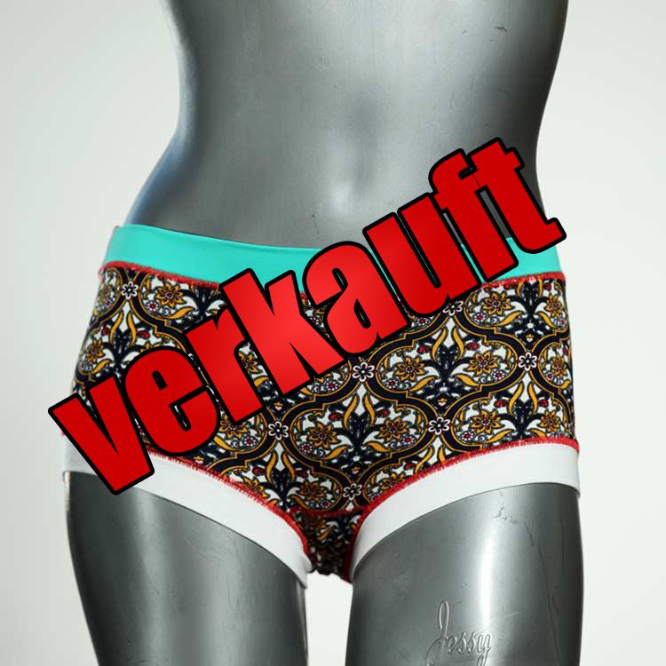 attraktive bunte gemusterte süße Hotpant aus Baumwolle, Unterwäsche für Damen