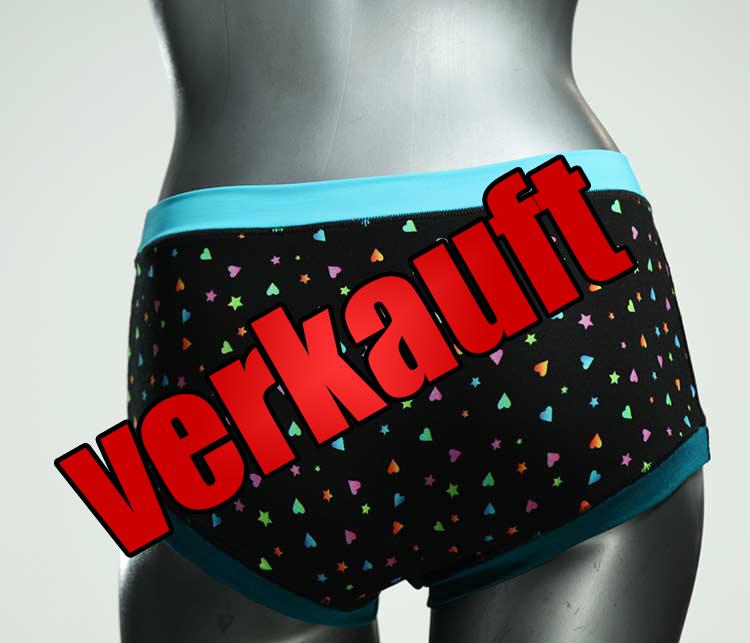 schöne bequeme farbige nachhaltige Hotpant aus Baumwolle, Unterwäsche für Damen