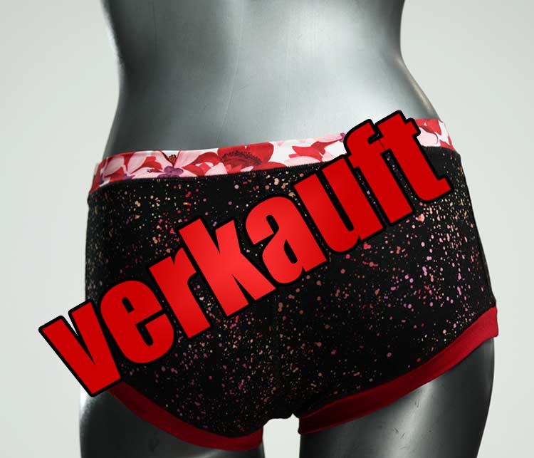 gemusterte preiswerte bequeme bunte Hotpant aus Baumwolle, Unterwäsche für Damen