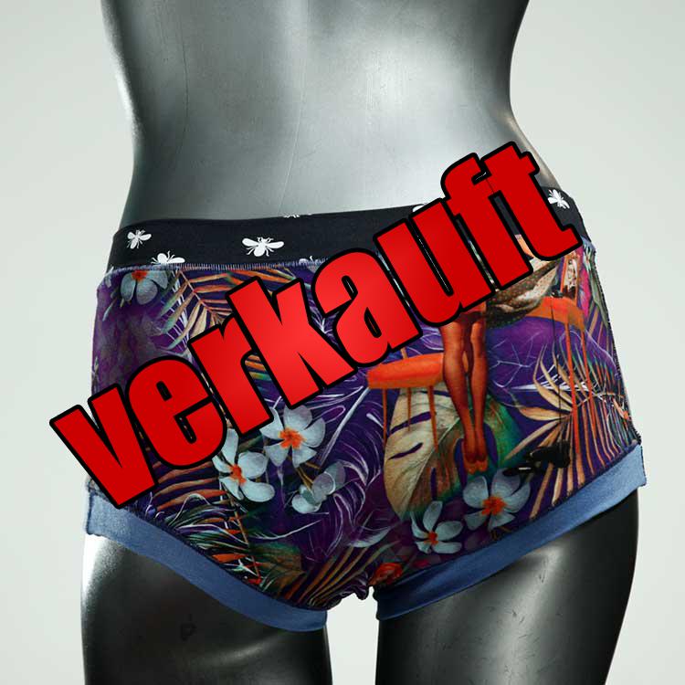 bequeme schöne farbige nachhaltige Hotpant aus Baumwolle, Unterwäsche für Damen