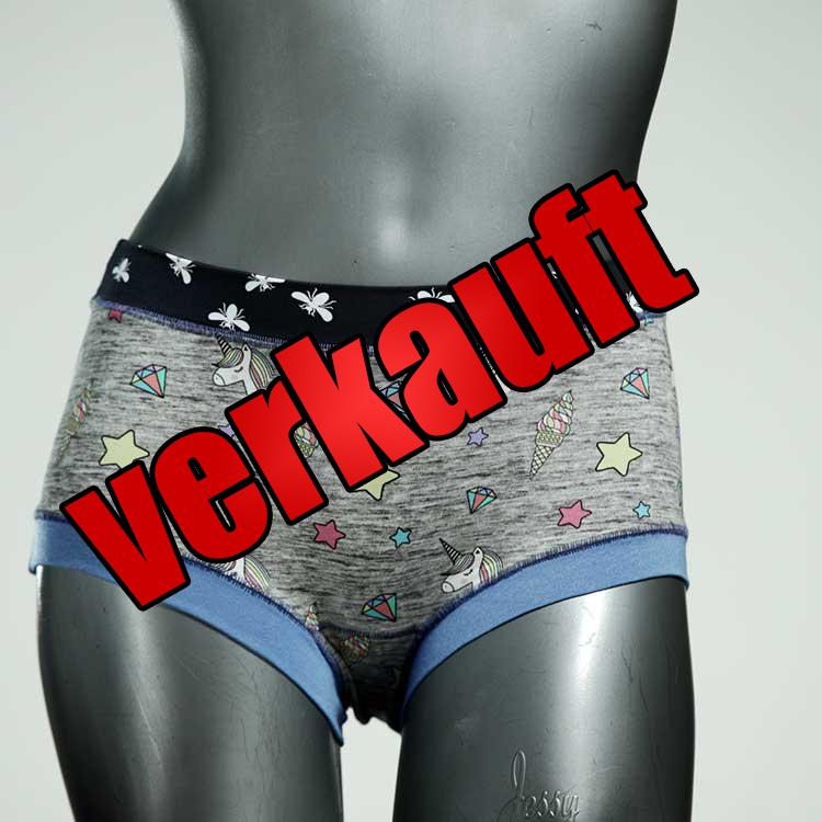 bequeme schöne farbige nachhaltige Hotpant aus Baumwolle, Unterwäsche für Damen