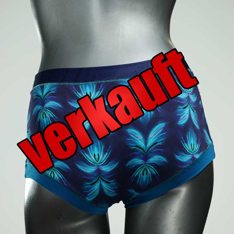 attraktive bunte nachhaltige gemusterte Hotpant aus Baumwolle, Unterwäsche für Damen