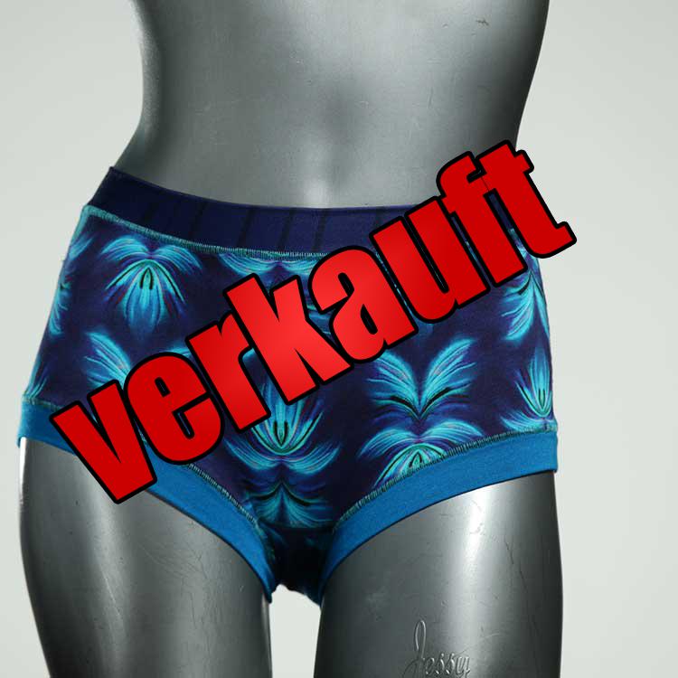 attraktive bunte nachhaltige gemusterte Hotpant aus Baumwolle, Unterwäsche für Damen
