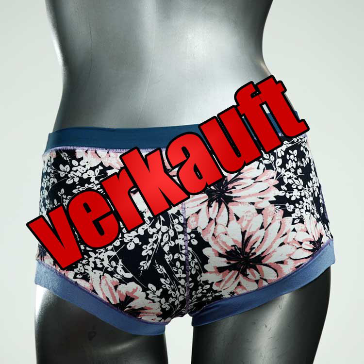 bequeme attraktive schöne ökologische Hotpant aus Baumwolle, Unterwäsche für Damen
