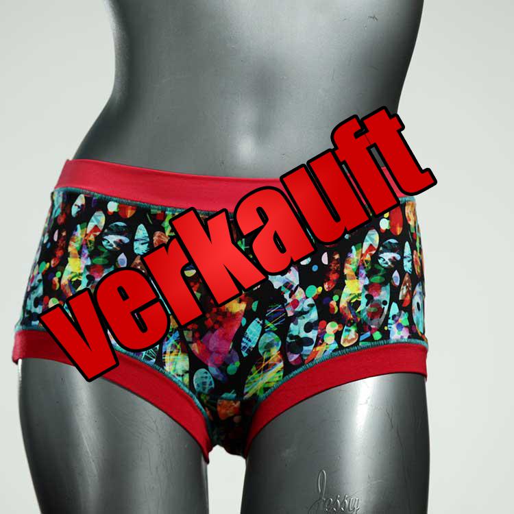 sexy gemusterte farbige schöne Hotpant aus Baumwolle, Unterwäsche für Damen