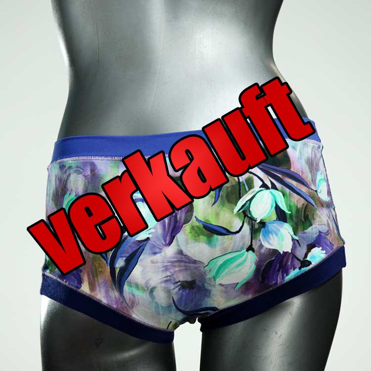 ökologische handgemachte sexy günstige Hotpant aus Baumwolle, Unterwäsche für Damen
