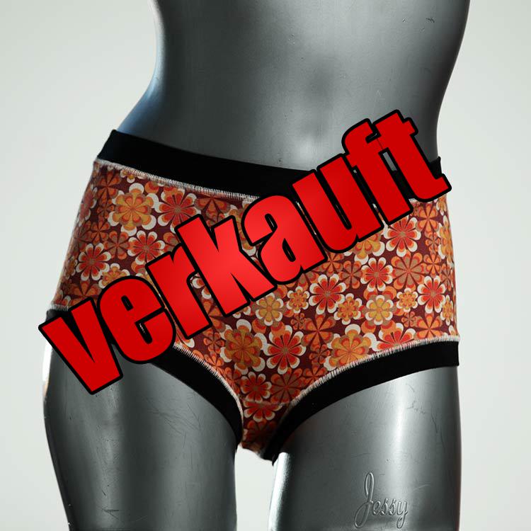 handgemachte gemusterte attraktive nachhaltige Hotpant aus Baumwolle, Unterwäsche für Damen