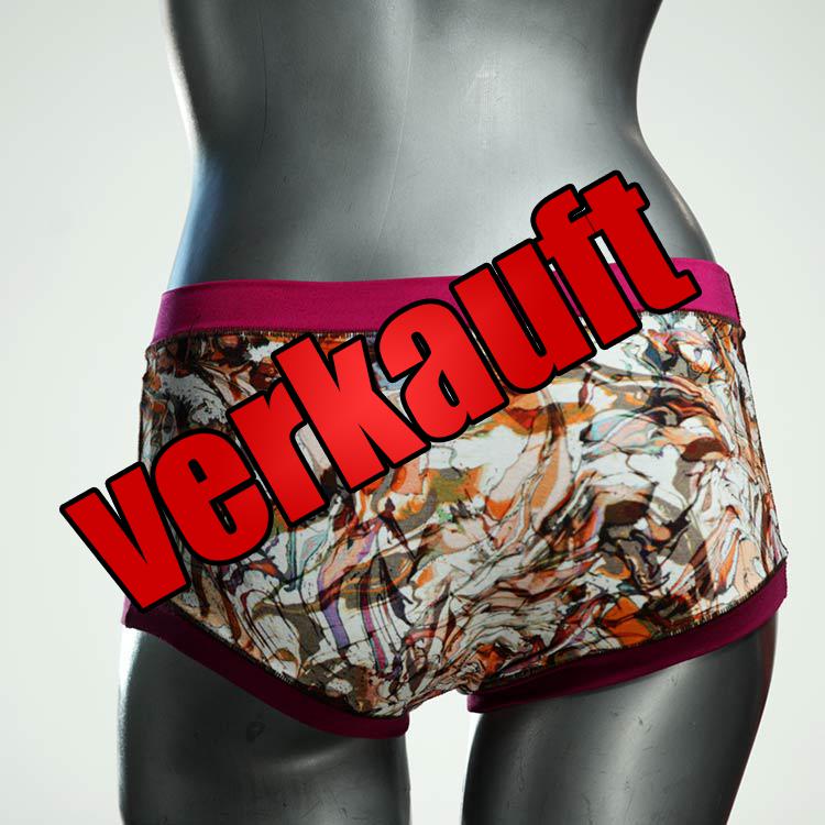 handgemachte ökologische attraktive gemusterte Hotpant aus Baumwolle, Unterwäsche für Damen