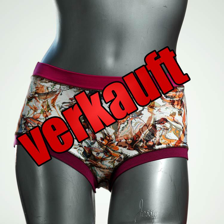 handgemachte ökologische attraktive gemusterte Hotpant aus Baumwolle, Unterwäsche für Damen