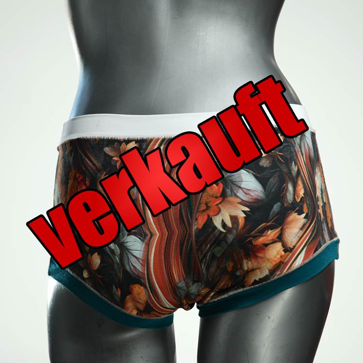 bunte schöne attraktive nachhaltige Hotpant aus Baumwolle, Unterwäsche für Damen