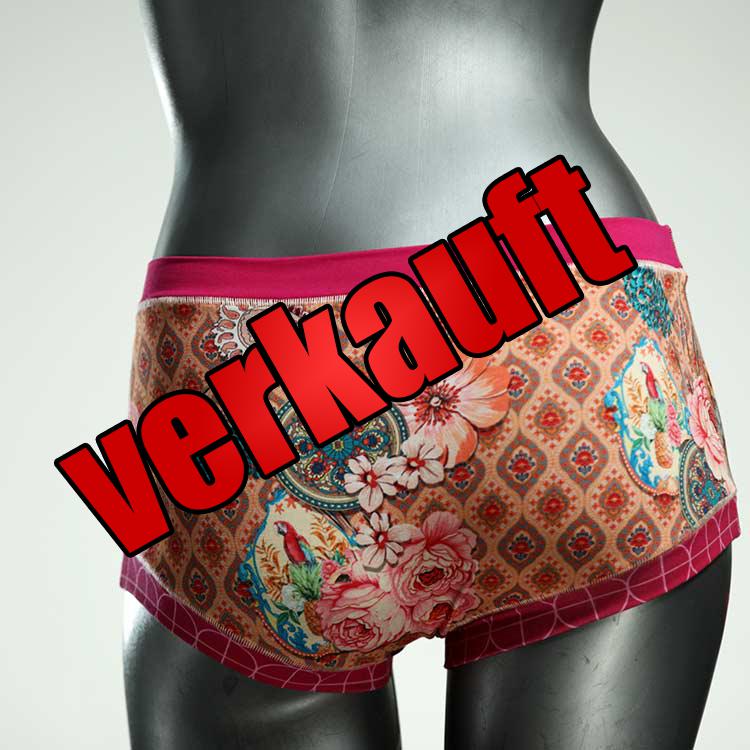 farbige sexy ökologische attraktive Hotpant aus Baumwolle, Unterwäsche für Damen