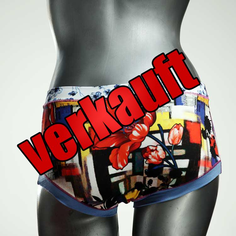 gemusterte bunte bequeme süße Hotpant aus Baumwolle, Unterwäsche für Damen