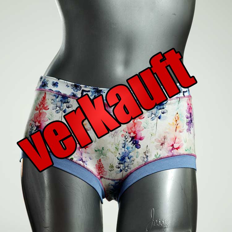 gemusterte bunte bequeme süße Hotpant aus Baumwolle, Unterwäsche für Damen