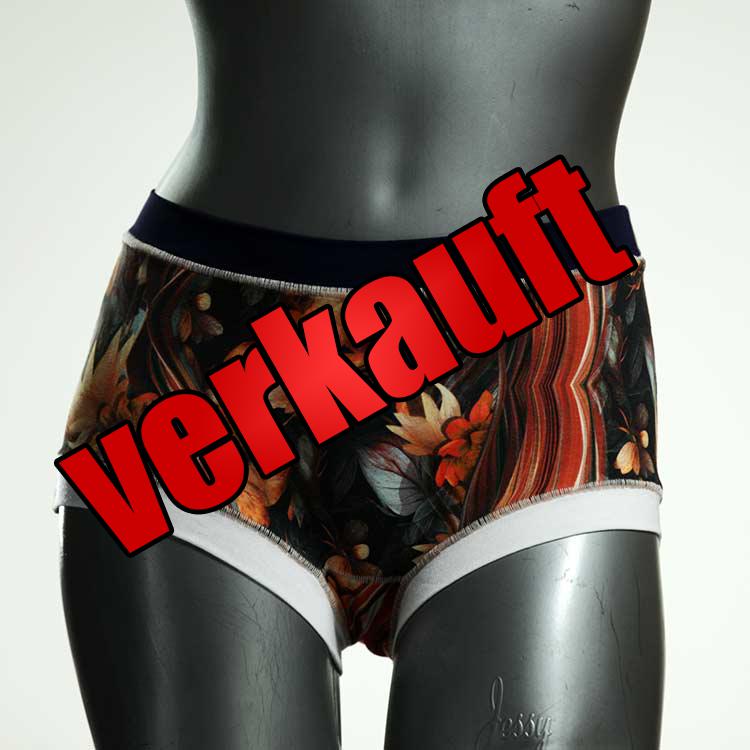 farbige ökologische günstige nachhaltige Hotpant aus Baumwolle, Unterwäsche für Damen