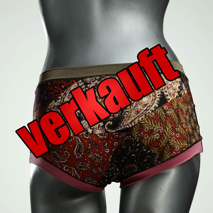 handgemachte günstige preiswerte bunte Hotpant aus Baumwolle, Unterwäsche für Damen