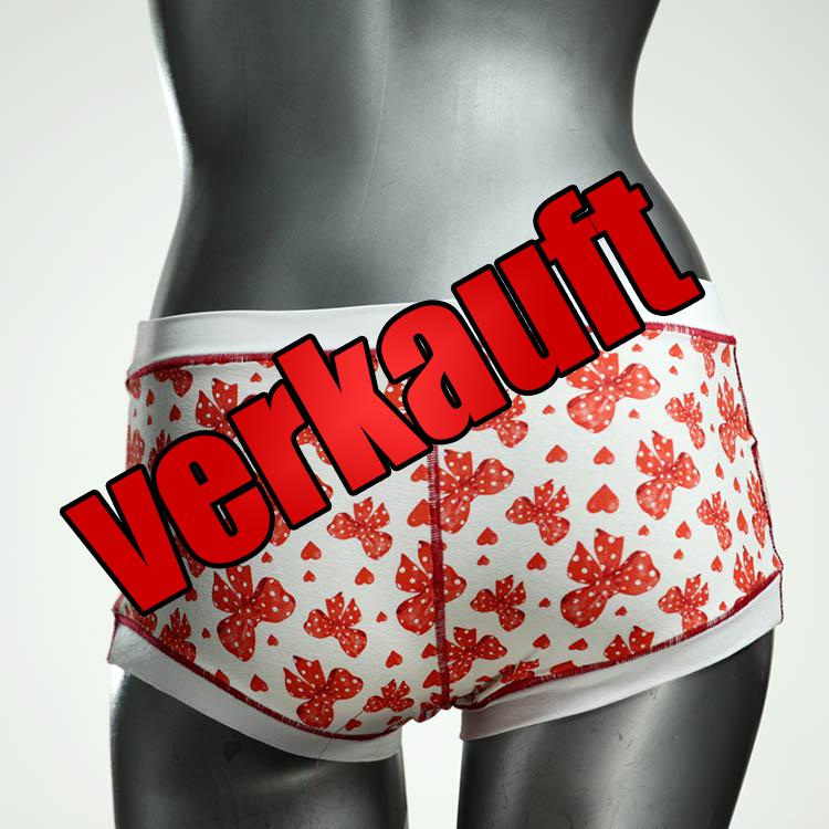 ökologische bequeme süße nachhaltige Hotpant aus Baumwolle, Unterwäsche für Damen