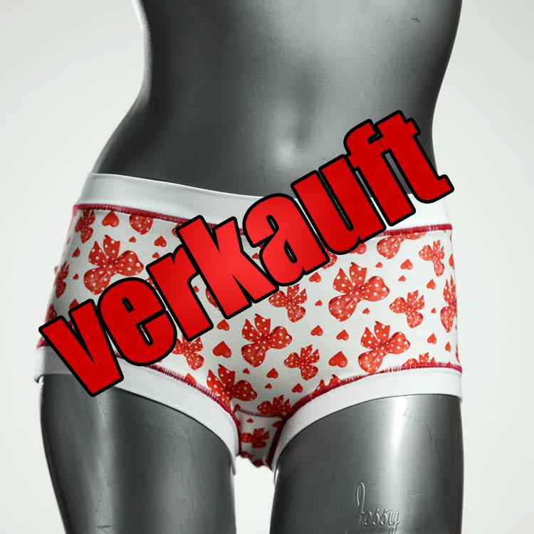 ökologische bequeme süße nachhaltige Hotpant aus Baumwolle, Unterwäsche für Damen