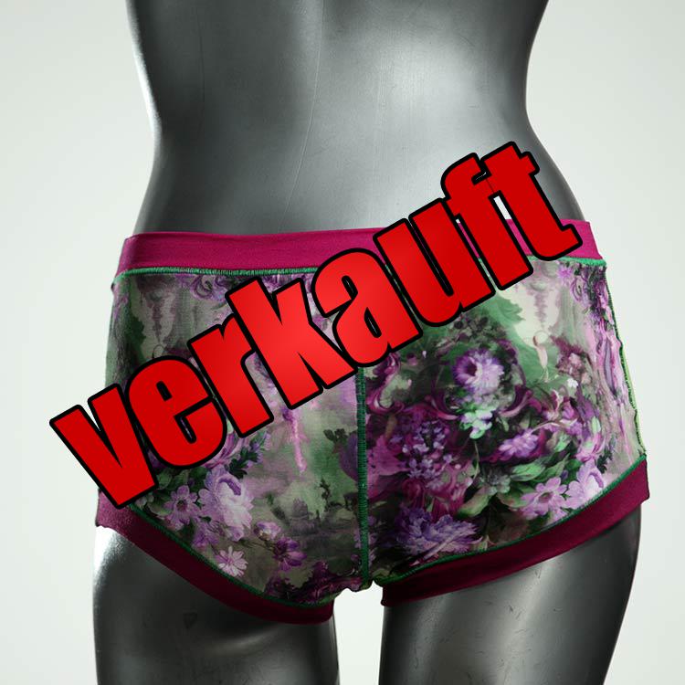 handgemachte preiswerte schöne nachhaltige Hotpant aus Baumwolle, Unterwäsche für Damen