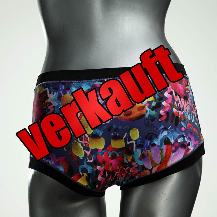 ökologische süße bunte nachhaltige Hotpant aus Baumwolle, Unterwäsche für Damen