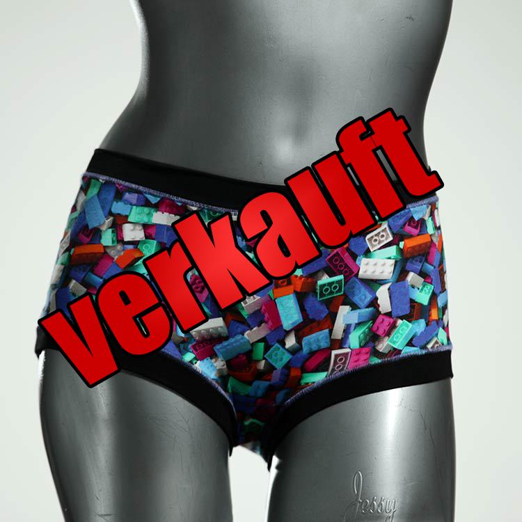 ökologische süße bunte nachhaltige Hotpant aus Baumwolle, Unterwäsche für Damen