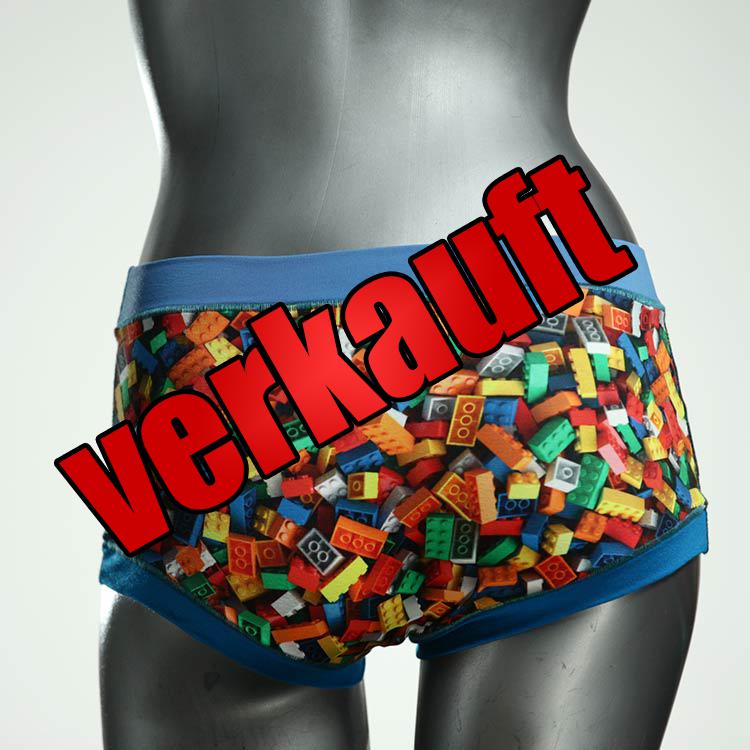 schöne gemusterte sexy ökologische Hotpant aus Baumwolle, Unterwäsche für Damen