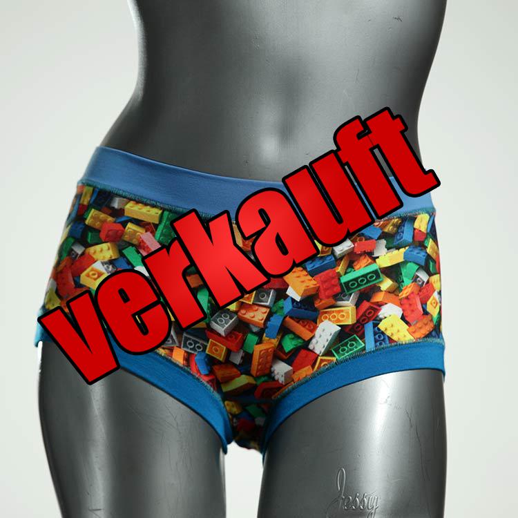 schöne gemusterte sexy ökologische Hotpant aus Baumwolle, Unterwäsche für Damen