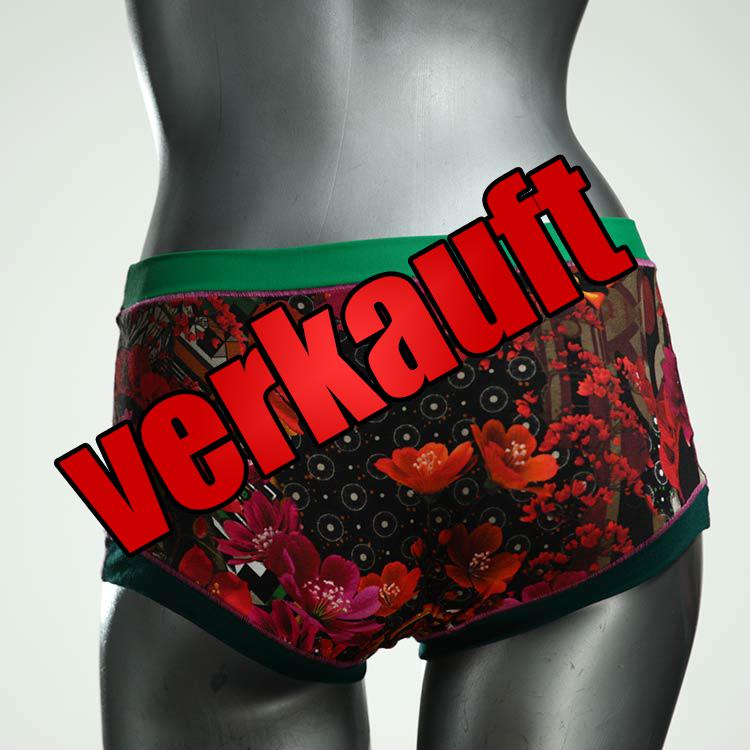 bequeme gemusterte ökologische nachhaltige Hotpant aus Baumwolle, Unterwäsche für Damen