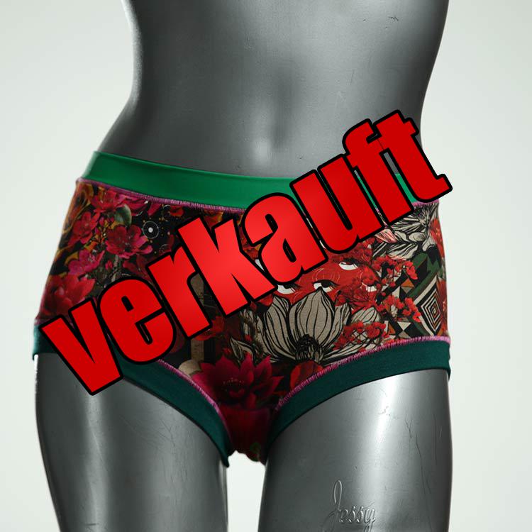 bequeme gemusterte ökologische nachhaltige Hotpant aus Baumwolle, Unterwäsche für Damen