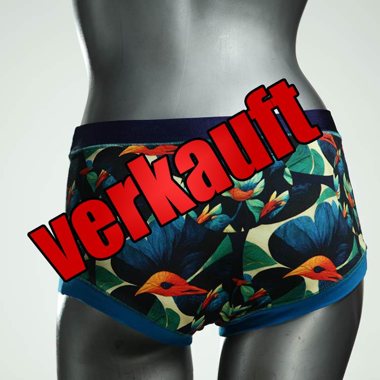 ökologische günstige bunte handgemachte Hotpant aus Baumwolle, Unterwäsche für Damen