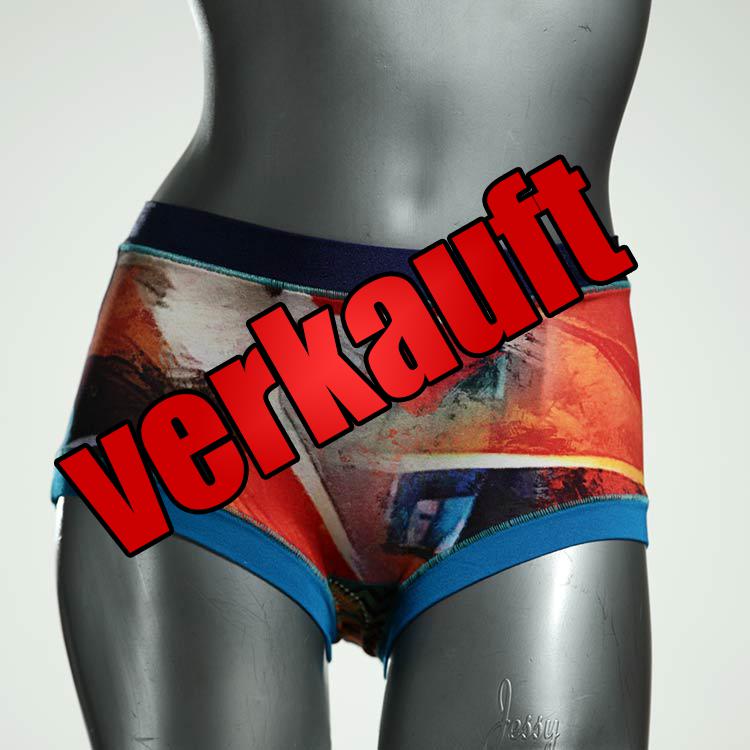 ökologische günstige bunte handgemachte Hotpant aus Baumwolle, Unterwäsche für Damen