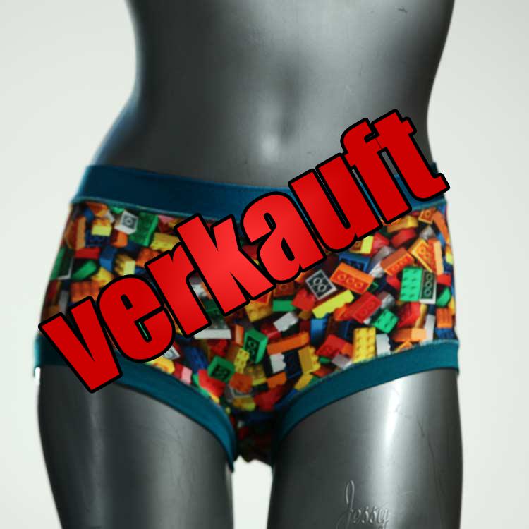 bunte günstige ökologische attraktive Hotpant aus Baumwolle, Unterwäsche für Damen