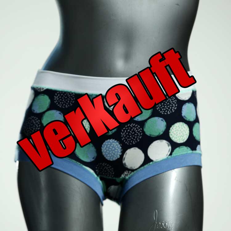farbige ökologische bunte sexy Hotpant aus Baumwolle, Unterwäsche für Damen
