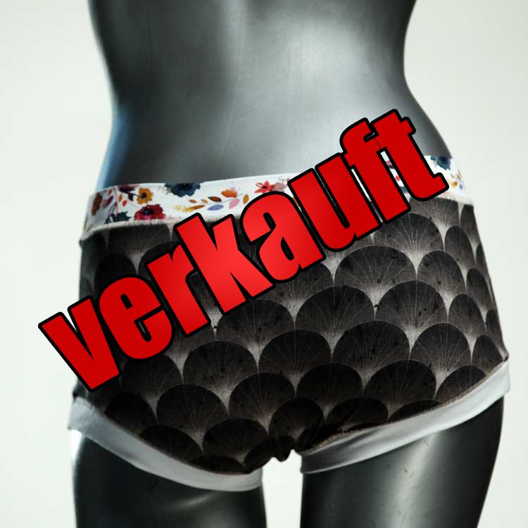 ökologische schöne handgemachte bequeme Hotpant aus Baumwolle, Unterwäsche für Damen
