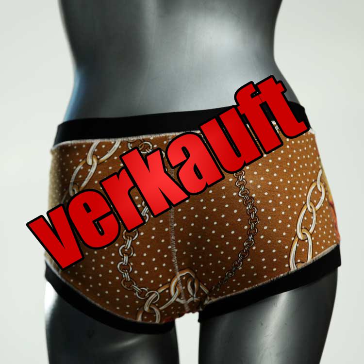 günstige attraktive farbige preiswerte Hotpant aus Baumwolle, Unterwäsche für Damen