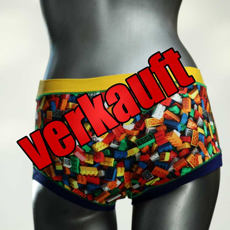 attraktive bequeme schöne bunte Hotpant aus Baumwolle, Unterwäsche für Damen