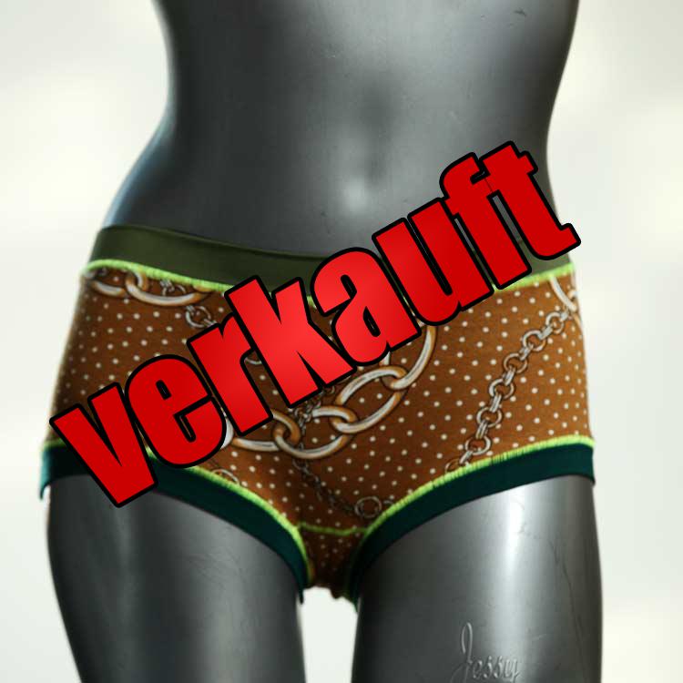 nachhaltige preiswerte gemusterte süße Hotpant aus Baumwolle, Unterwäsche für Damen