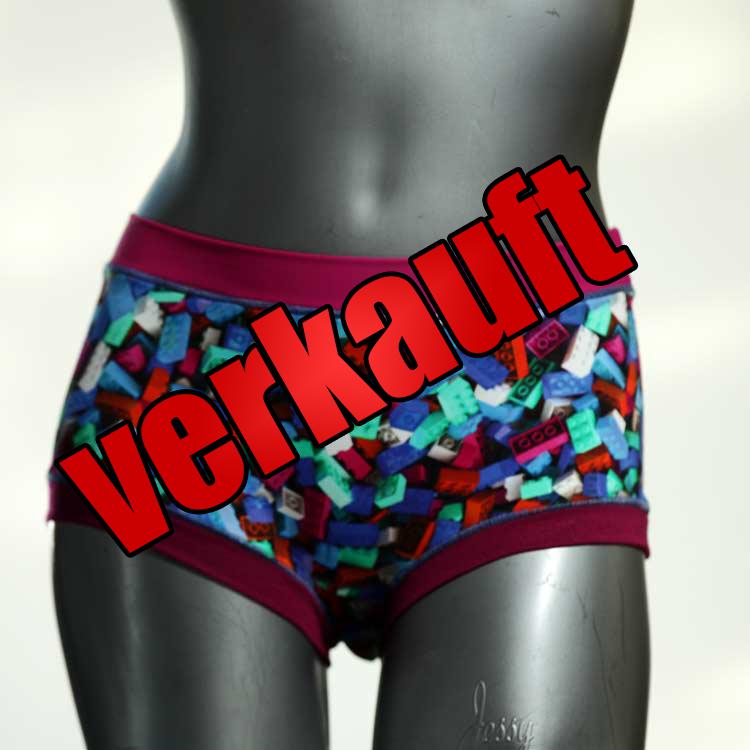bunte gemusterte günstige handgemachte Hotpant aus Baumwolle, Unterwäsche für Damen