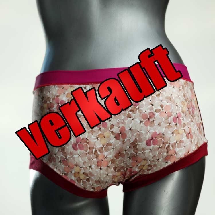 bunte attraktive günstige ökologische Hotpant aus Baumwolle, Unterwäsche für Damen